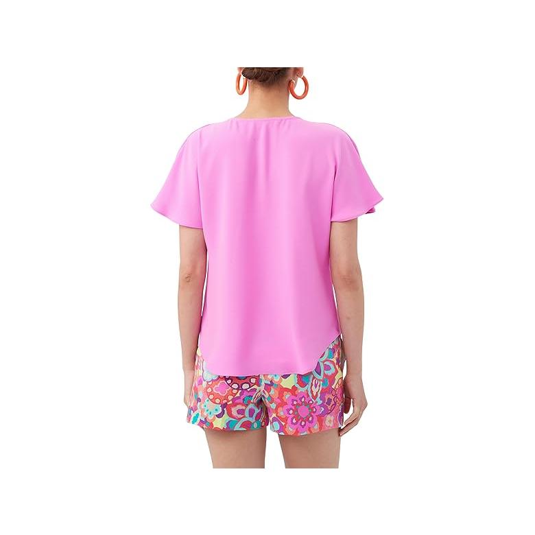 トリーナターク Trina Turk Limoncello Top レディース シャツ トップス Piazza Pink_1