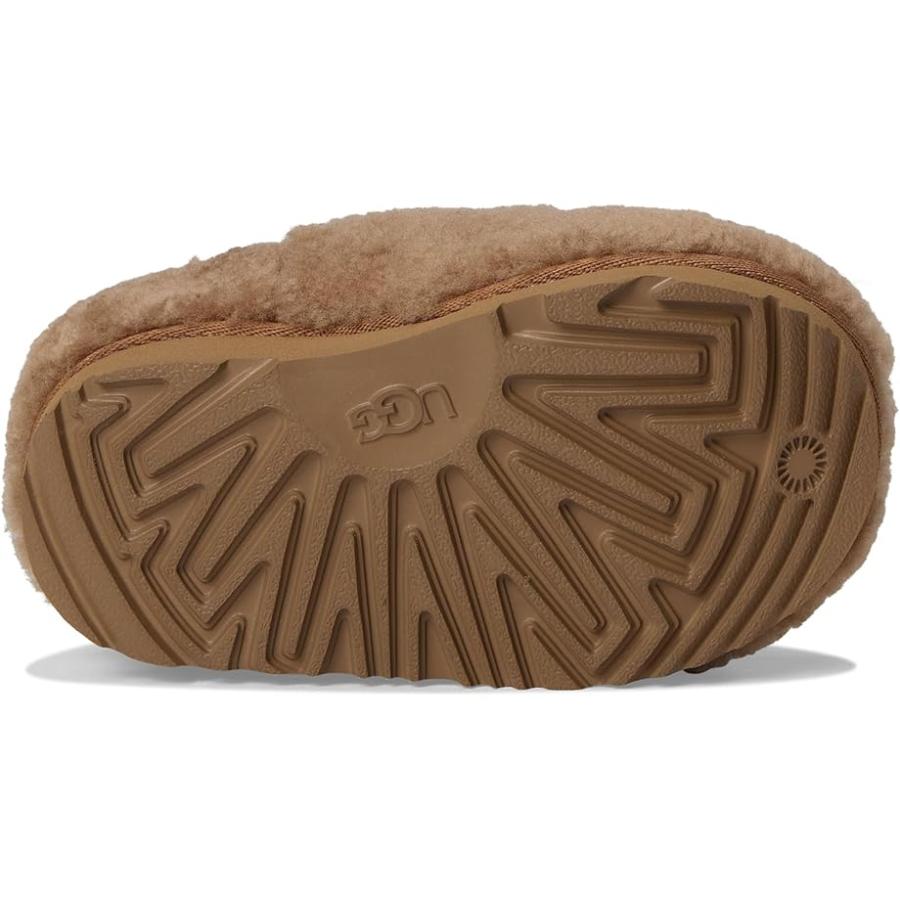 アグオーストラリア UGG Kids タスマン マックスi Curly (Toddler) キッズ・ジュニア Slippers Chestnutの画像