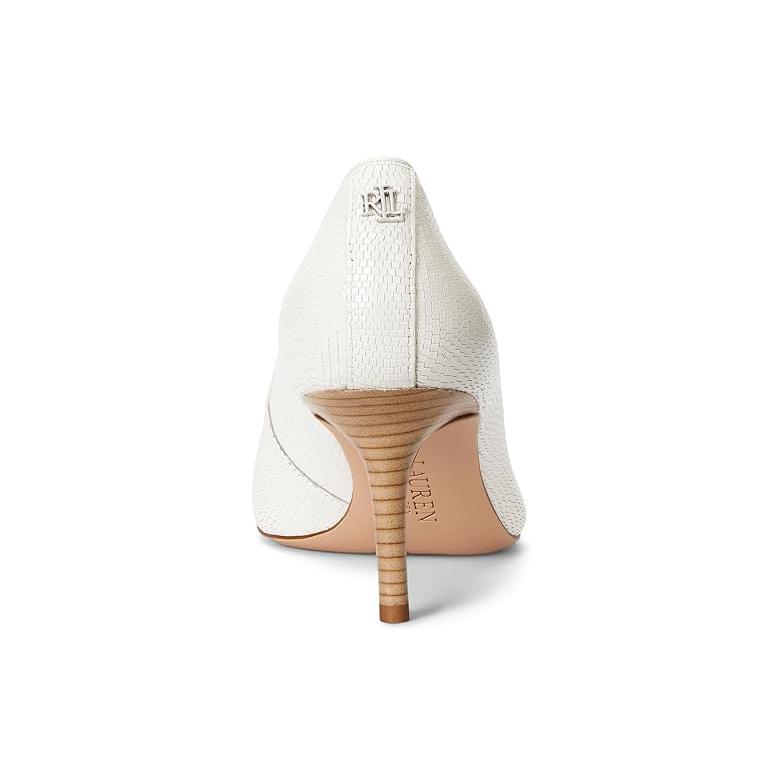 ラルフ・ローレン Lauren Ralph Lauren Lolah Pump レディース ヒール パンプス Soft White 1_2