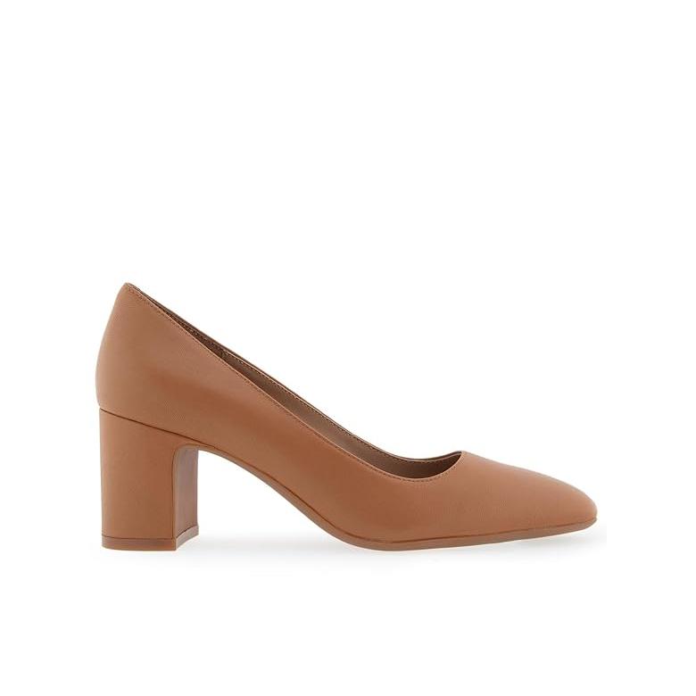 エアロソールス Aerosoles Minetta レディース ヒール パンプス Tan レザー_2