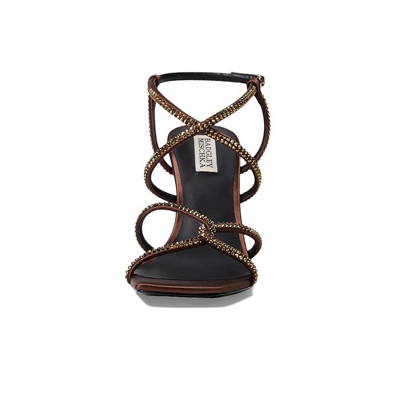 バッジェリー ミシュカ Badgley Mischka Brooke レディース ヒール パンプス Chocolate_1