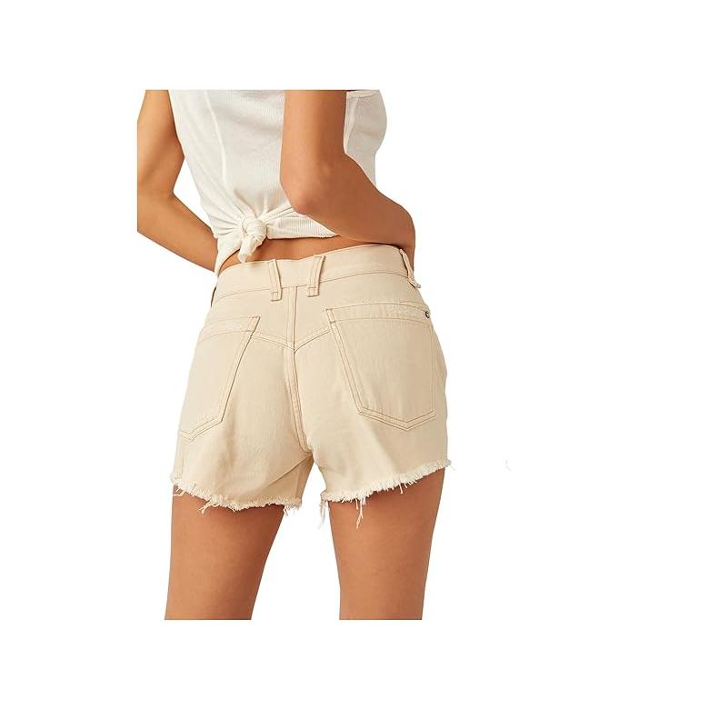 フリーピープル Free People Now Or Never デニム Short レディース ショーツ Ecru_2