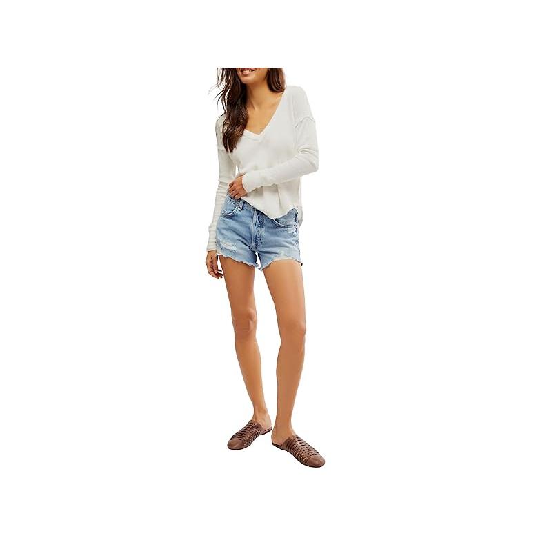 フリーピープル Free People Now Or Never デニム Short レディース ショーツ Moon Child_3