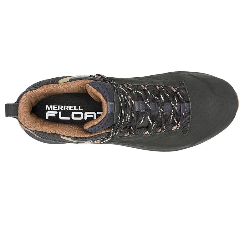 メレル Merrell モアブ スピード 2 レザー ミッド Waterproof メンズ ハイキング Black_1