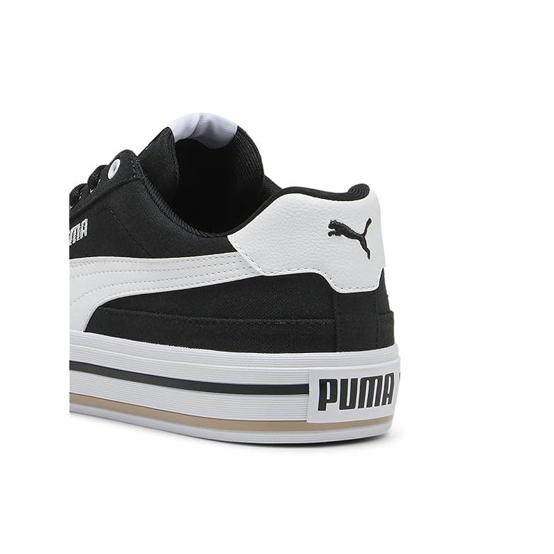 プーマ PUMA  Court クラシック Vulc メンズ スニーカー Puma Black/Puma White｜orange-orange｜04