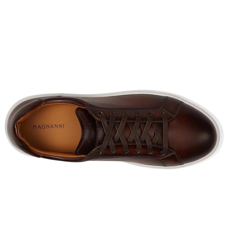 マグナーニ Magnanni Camino Lo メンズ スニーカー Brownの画像