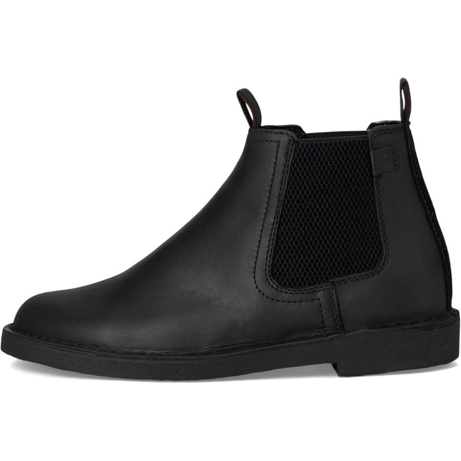 Clarks（クラークス） Shepton Easy メンズ ブーツ Black Leather 