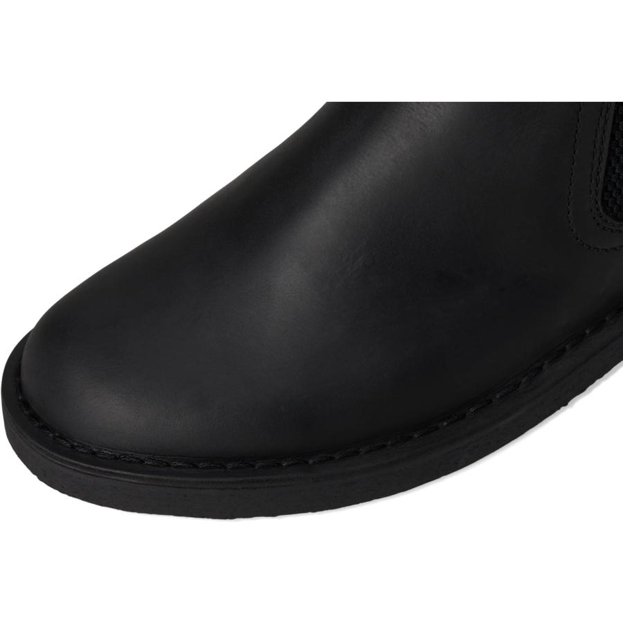 Clarks（クラークス） Shepton Easy メンズ ブーツ Black Leather 