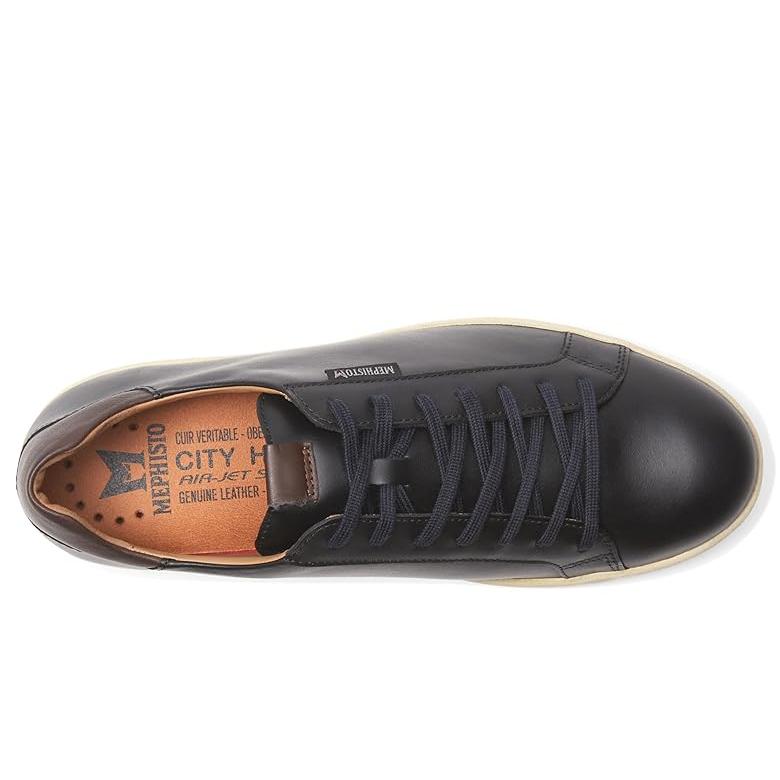 メフィスト Mephisto Hasko メンズ スニーカー Blackの画像