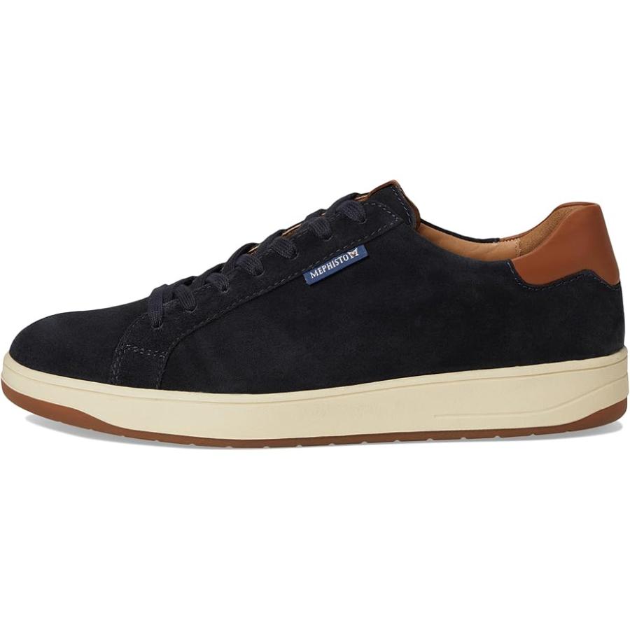 メフィスト Mephisto Hasko メンズ スニーカー Blue Velsportの画像