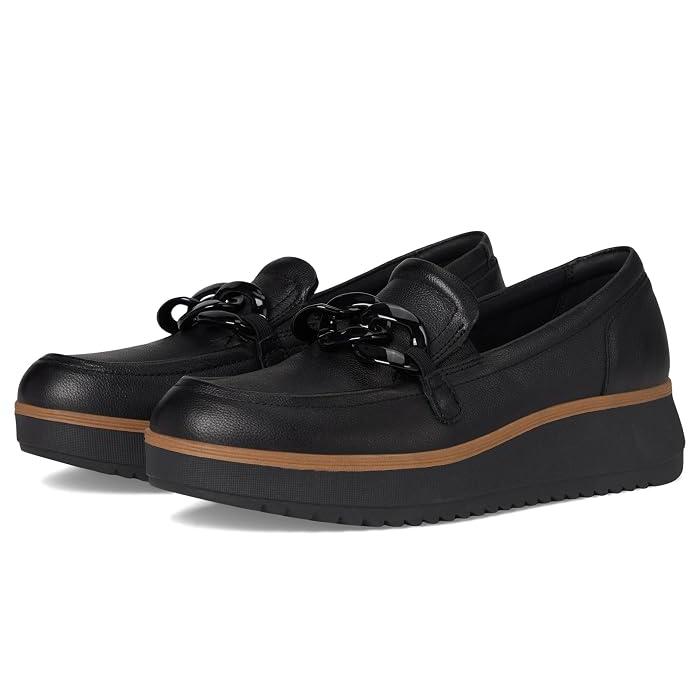 Clarks（クラークス） Zylah May レディース ローファー Black Leather