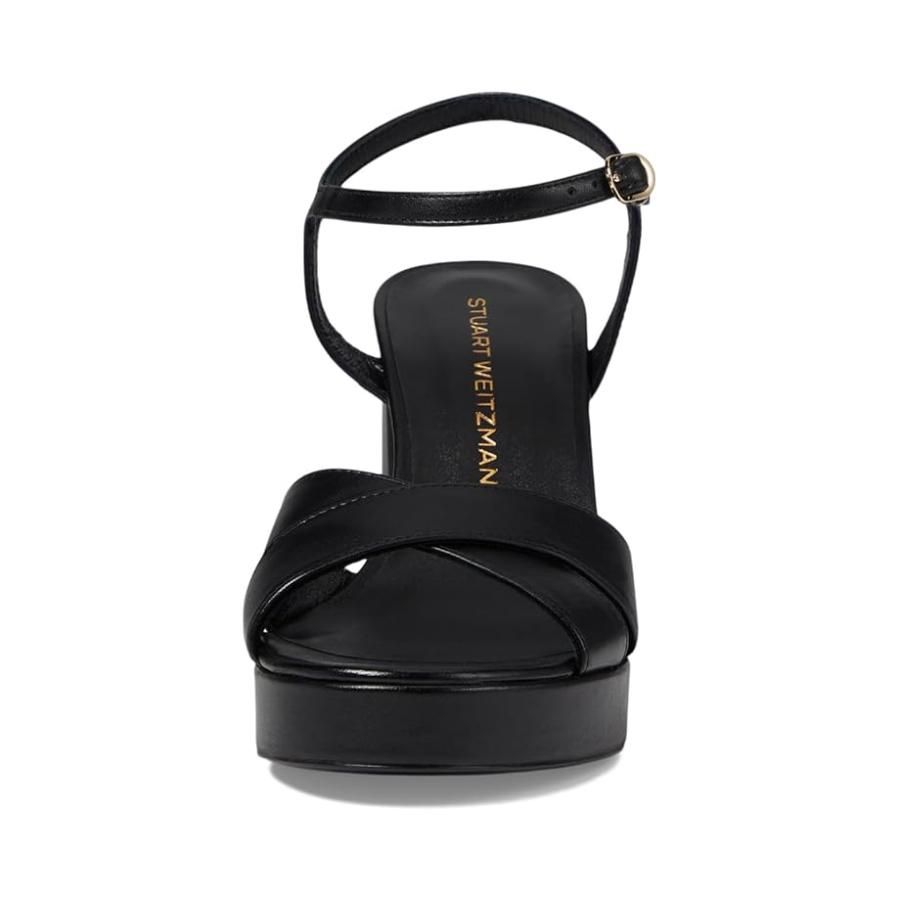 ステュワート ワイツマン Stuart Weitzman Dayna プラットフォーム Sandal レディース ヒール パンプス Blackの画像