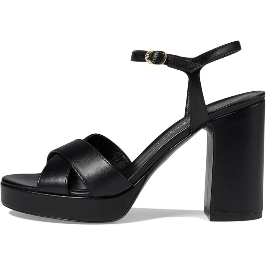 ステュワート ワイツマン Stuart Weitzman Dayna プラットフォーム Sandal レディース ヒール パンプス Blackの画像