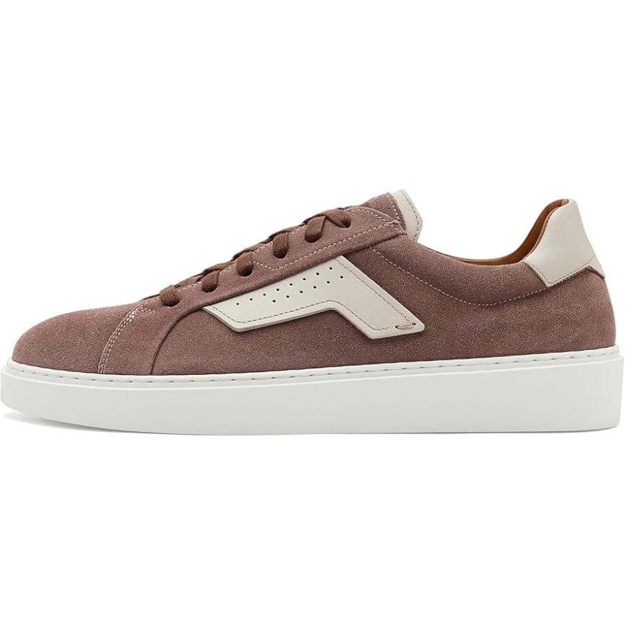 マグナーニ Magnanni Phoenix メンズ スニーカー Mauve Suede And Creamの画像