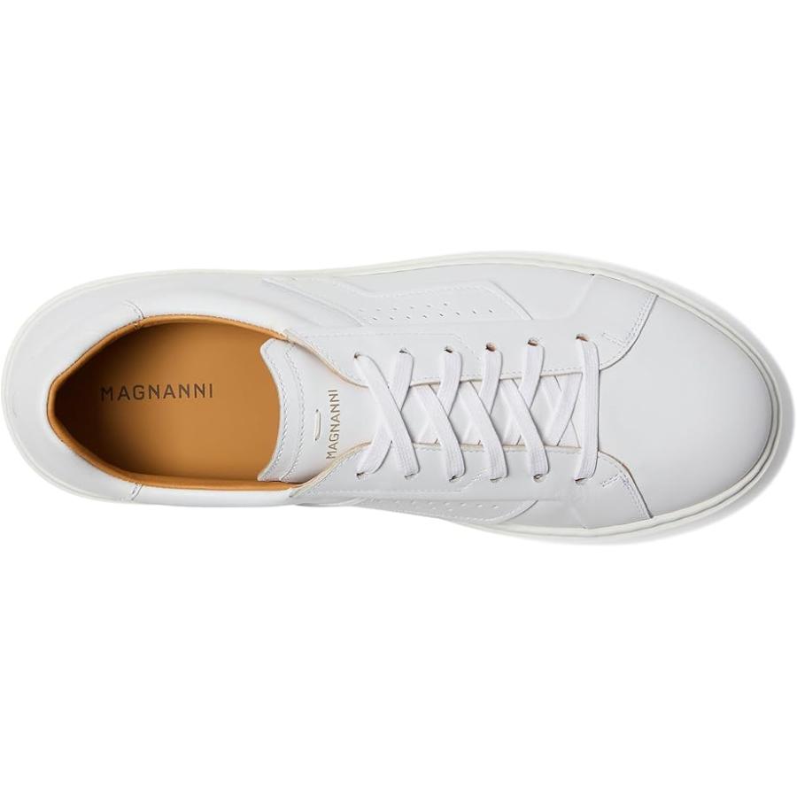 マグナーニ Magnanni Phoenix メンズ スニーカー Whiteの画像