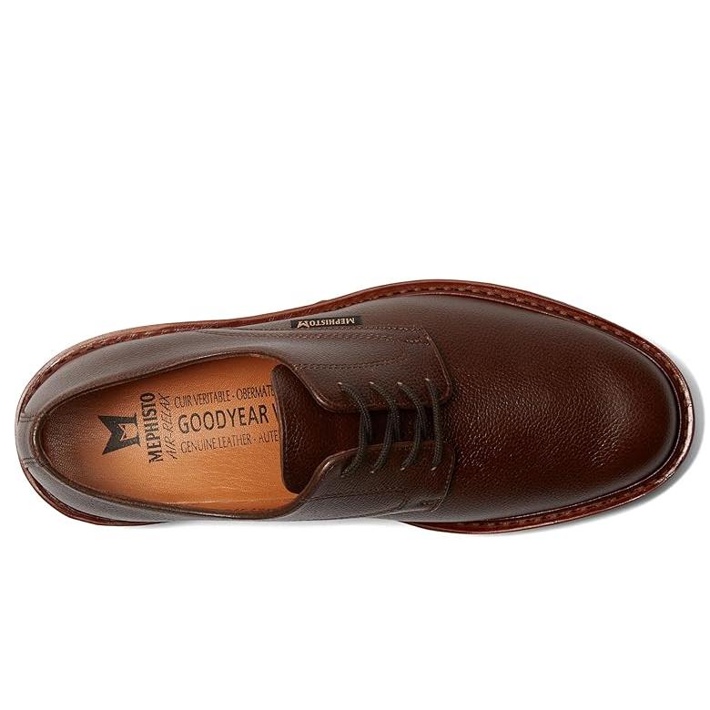 メフィスト Mephisto Marlon 2 メンズ オックスフォード Chestnutの画像