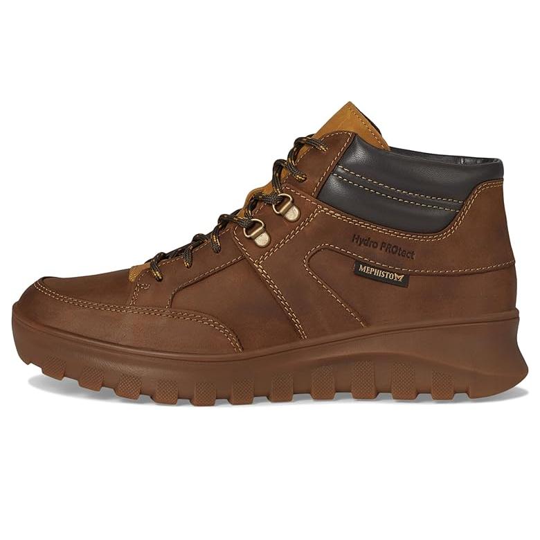 メフィスト Mephisto Fosco メンズ ブーツ Tobaccoの画像