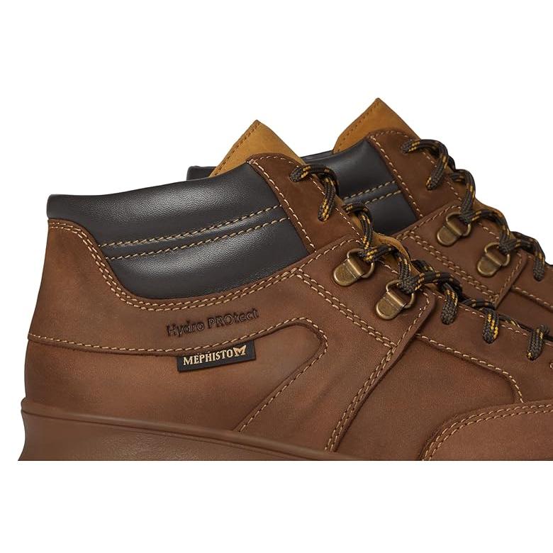 メフィスト Mephisto Fosco メンズ ブーツ Tobaccoの画像