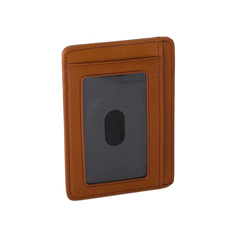 ボスカ Bosca Old レザー - Airtag Seven-Pocket ID カードケース メンズ Wallets Saddle |  | 01