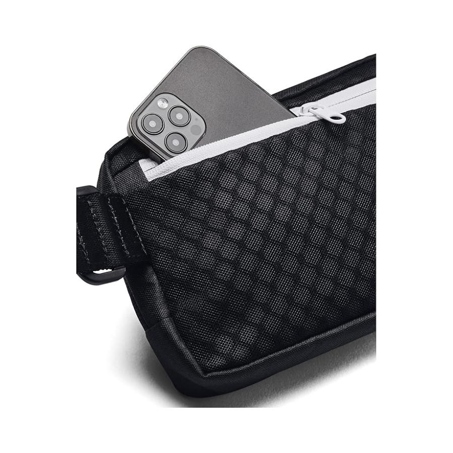 アンダー アーマー Under Armour Sportstyle Waist Bag Crossbody メンズ ヒップバッグ Black/Blac_3