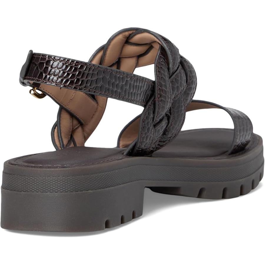 コールハーン Cole Haan Cressida Lug Sandal レディース ヒール パンプス Dark Chocolate Croc Pri_4
