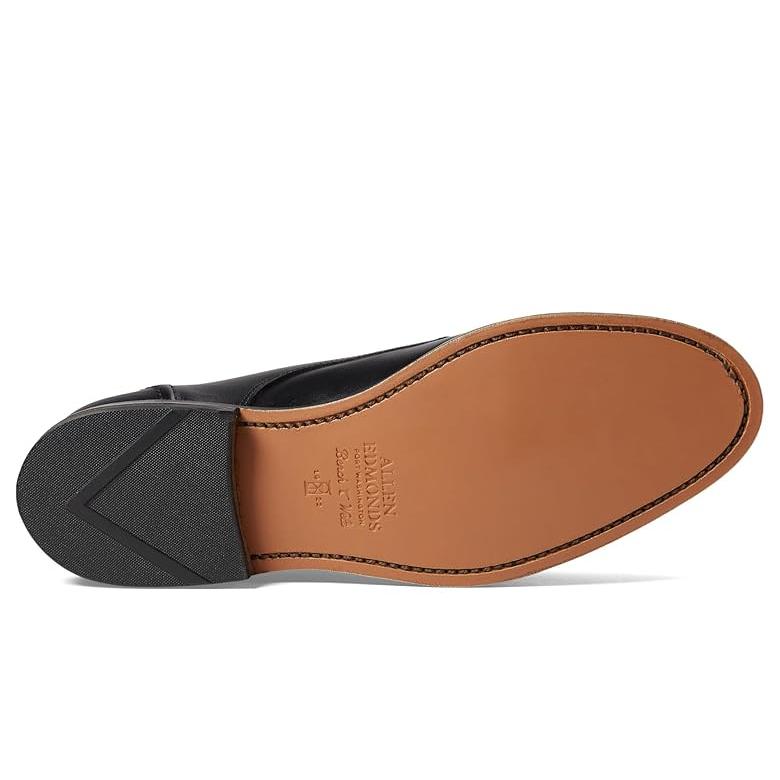 アレン エドモンズ Allen Edmonds Raymond Apron-toe Derby メンズ オックスフォード Black レザーの画像