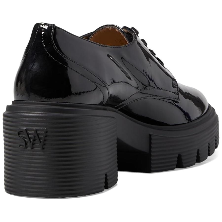 ステュワート ワイツマン Stuart Weitzman Soho Derby レディース オックスフォード Blackの画像