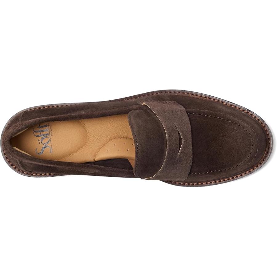 Sofft Mara レディース ローファー Lince ダークブラウン Suede 