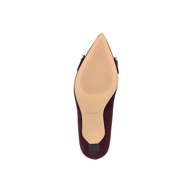 ナインウエスト Nine West Jella レディース ヒール パンプス Burgundy Suede_2