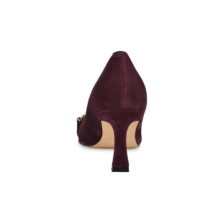 ナインウエスト Nine West Jella レディース ヒール パンプス Burgundy Suede_3