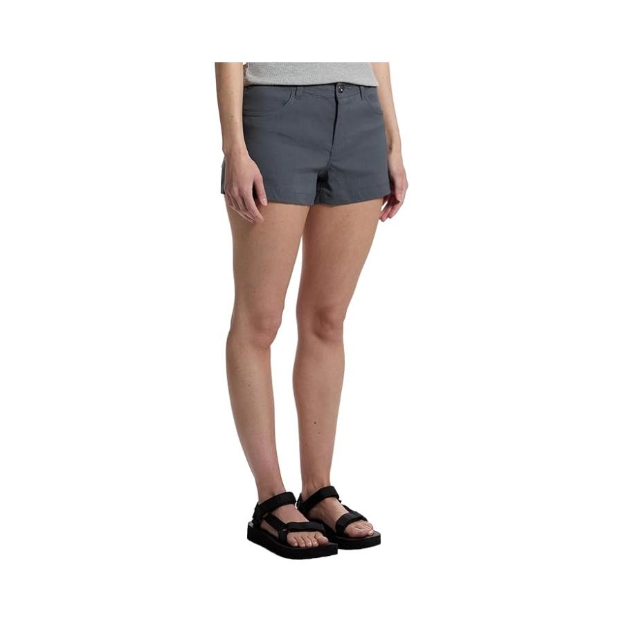 プラナ Prana ストレッチ Zion Halle Short レディース ショーツ Thundercloud_1