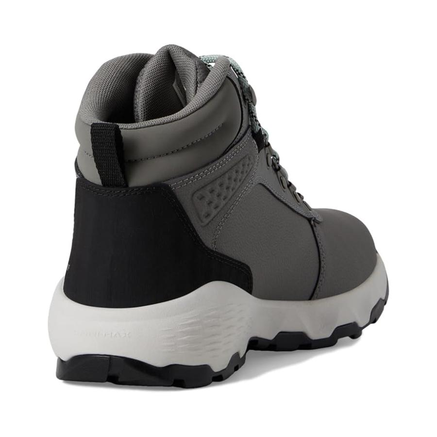 コロンビア Columbia Newton Wander レザー レディース ハイキング Quarry/Cool Green_4