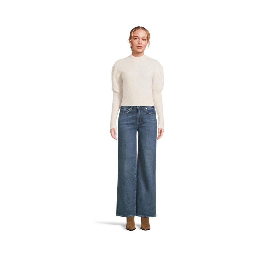 ペイジ Paige Sasha 32" Seamed Belt Loops in Boogie レディース ジーンズ Boogie_4