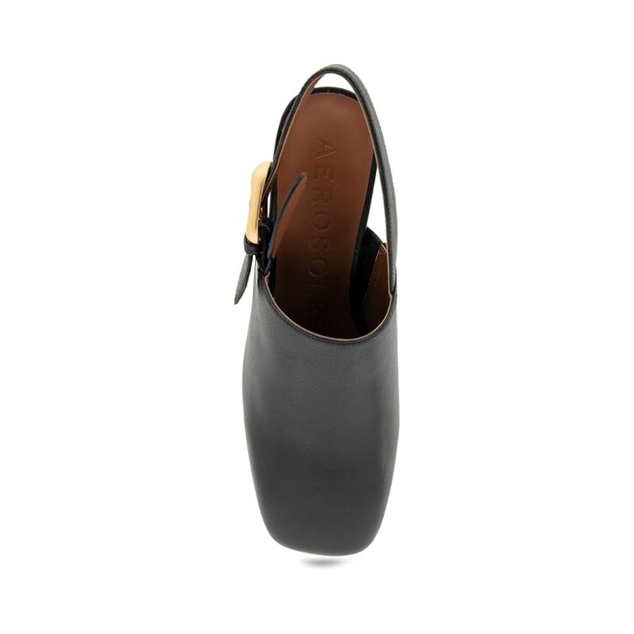 エアロソールス Aerosoles Sumari レディース ヒール パンプス Black レザー_1