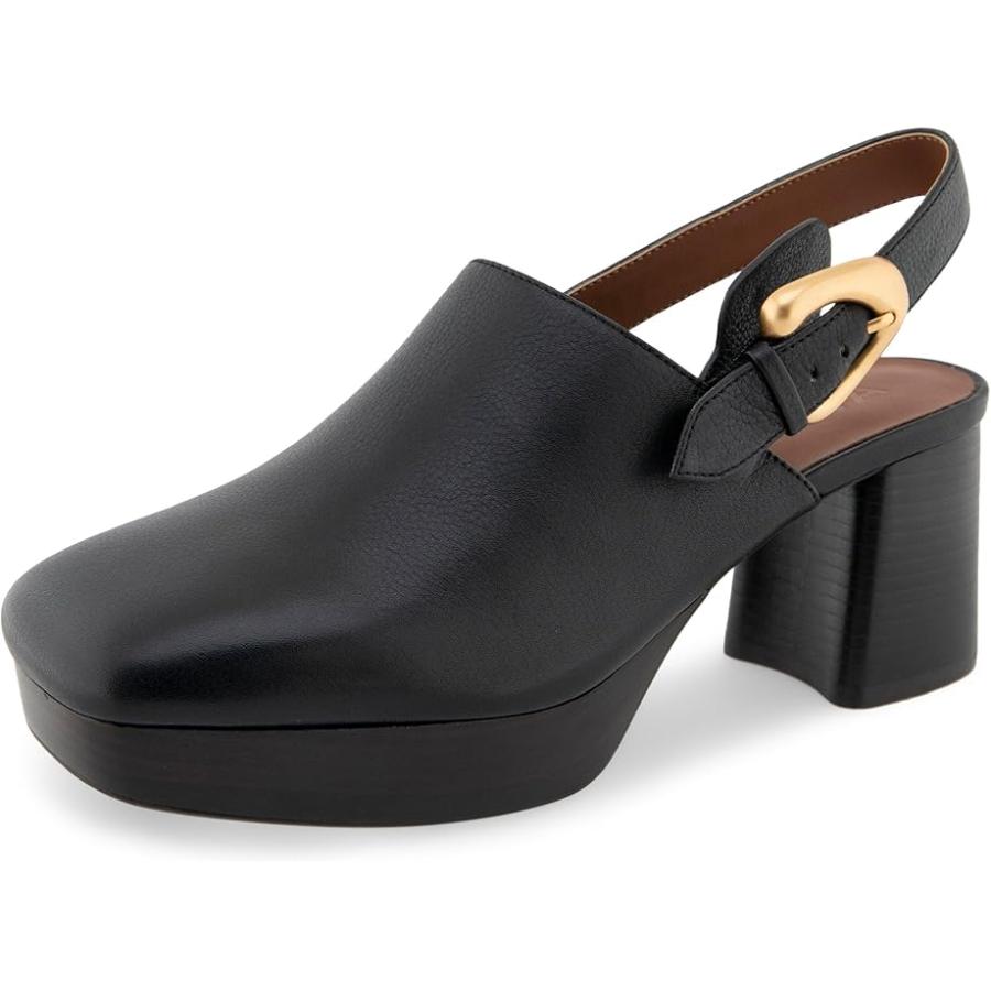 エアロソールス Aerosoles Sumari レディース ヒール パンプス Black レザー_3
