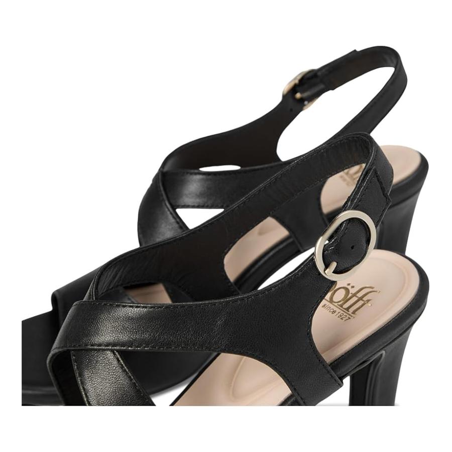 Sofft Jolene レディース ヒール パンプス Black レザー_5