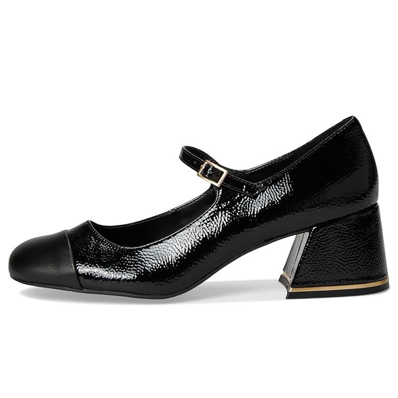 ケネスコール Kenneth Cole ニューヨーク Alec メリージェーン レディース ヒール パンプス Black/Black Patent_3