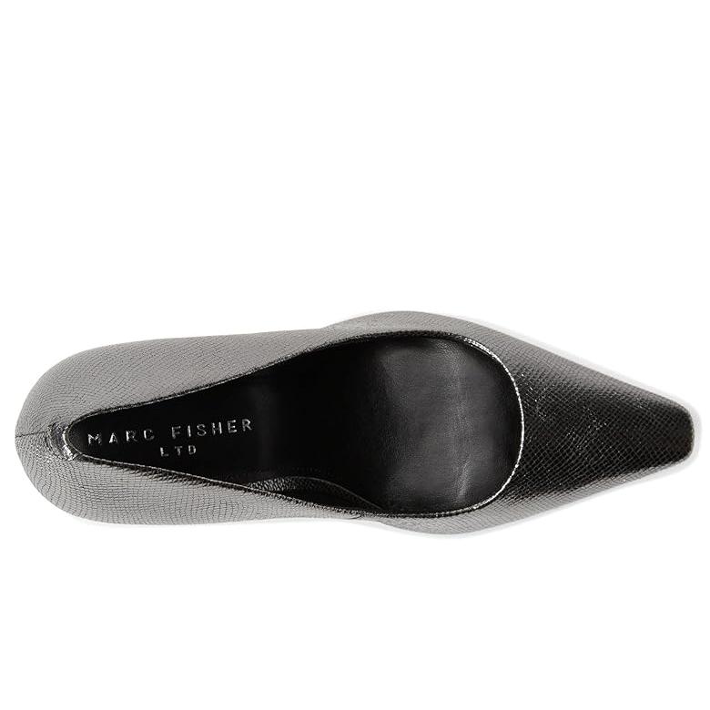 マークフィッシャーリミテッド マークフィッシャー LTD Olivy レディース ヒール パンプス Pewter Snake レザー