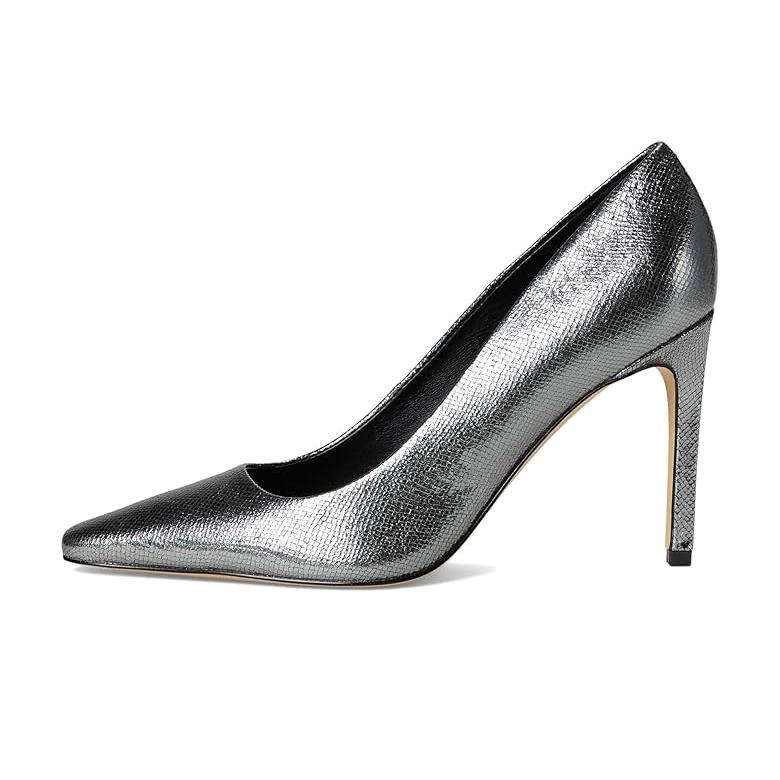 マークフィッシャーリミテッド マークフィッシャー LTD Olivy レディース ヒール パンプス Pewter Snake レザー