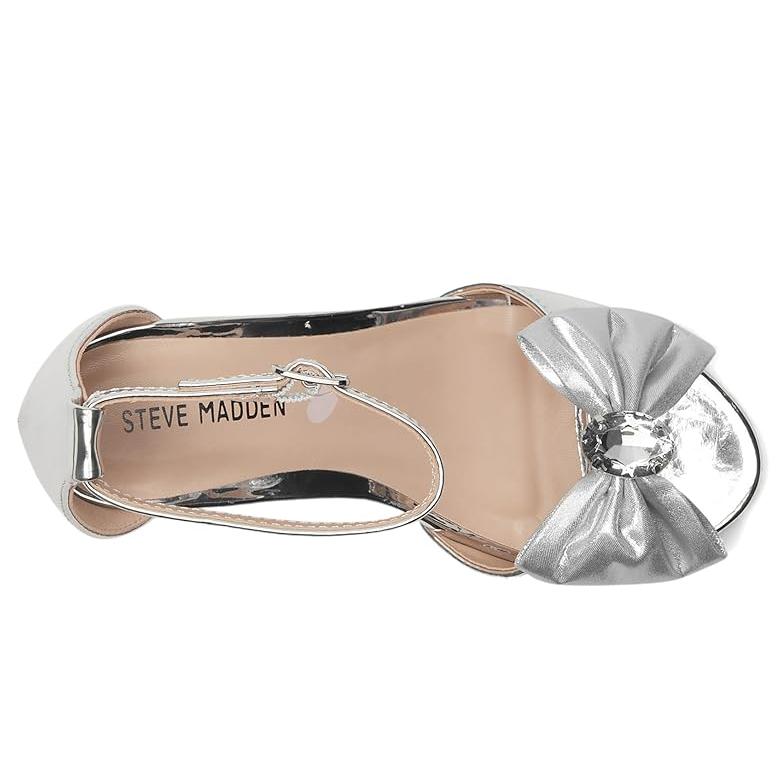 スティーブマッデン Steve Madden Kids Clair (Little Kid/Big Kid) キッズ・ジュニア Heels Silve_1