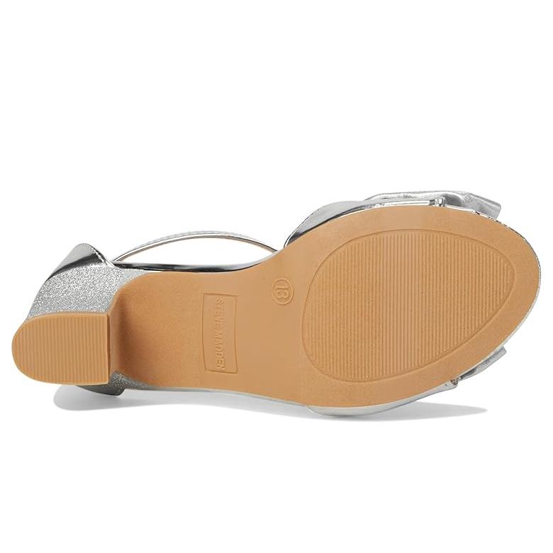 スティーブマッデン Steve Madden Kids Clair (Little Kid/Big Kid) キッズ・ジュニア Heels Silve_2