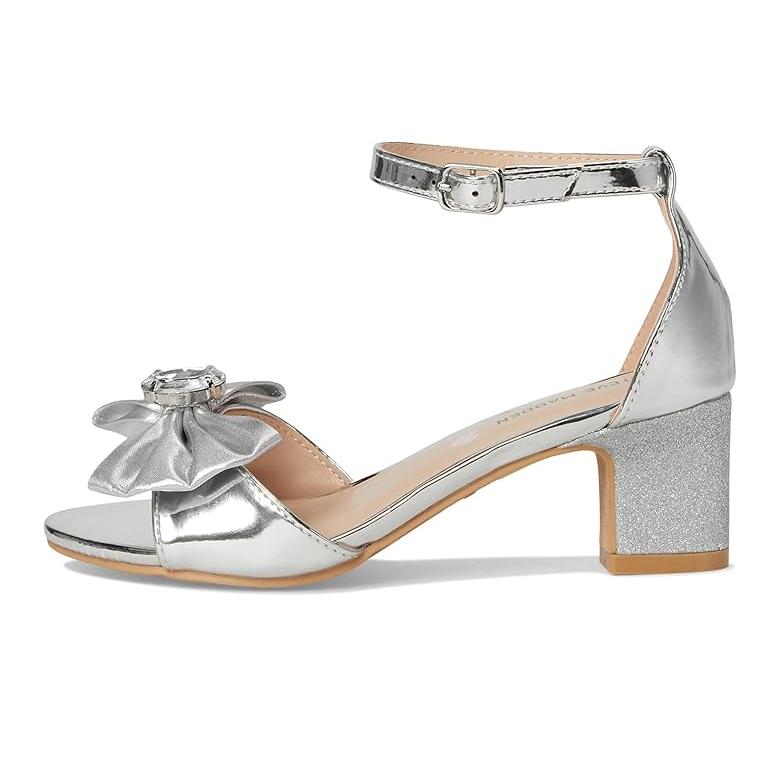スティーブマッデン Steve Madden Kids Clair (Little Kid/Big Kid) キッズ・ジュニア Heels Silve_3