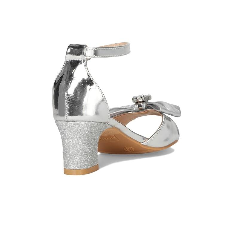 スティーブマッデン Steve Madden Kids Clair (Little Kid/Big Kid) キッズ・ジュニア Heels Silve_4