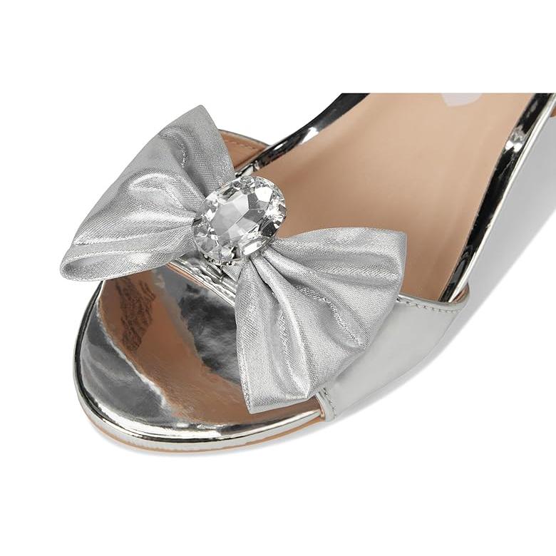 スティーブマッデン Steve Madden Kids Clair (Little Kid/Big Kid) キッズ・ジュニア Heels Silve_5