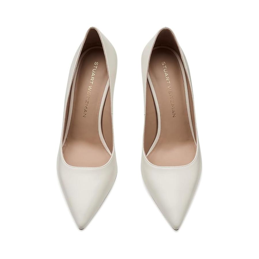 ステュワート ワイツマン Stuart Weitzman Stuart Power 85 レディース ヒール パンプス Cream 1の画像