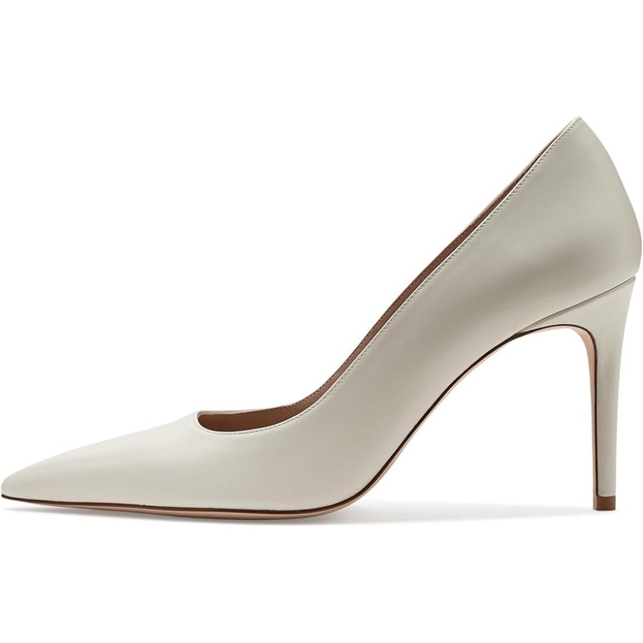 ステュワート ワイツマン Stuart Weitzman Stuart Power 85 レディース ヒール パンプス Cream 1の画像