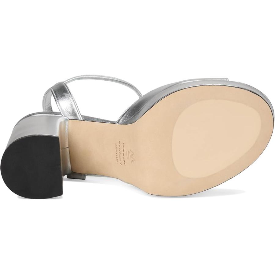 ステュワート ワイツマン Stuart Weitzman Dayna II プラットフォーム レディース ヒール パンプス Silverの画像