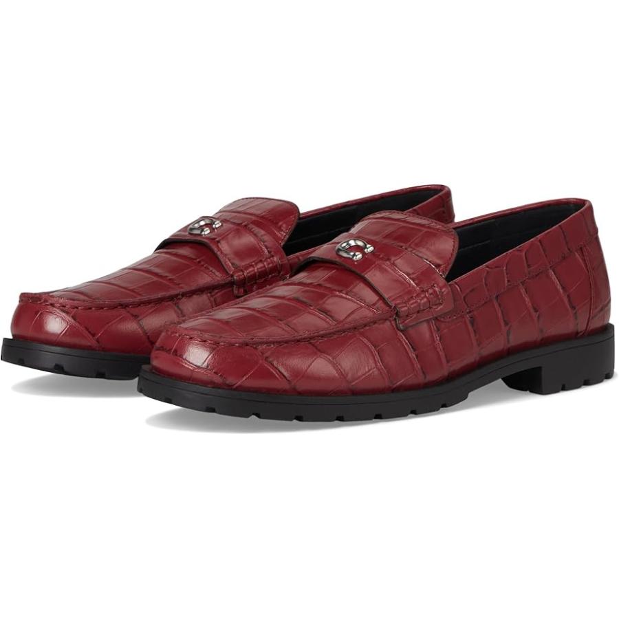 COACH（コーチ） COACH Jocelyn Embossed Croc Loafers レディース