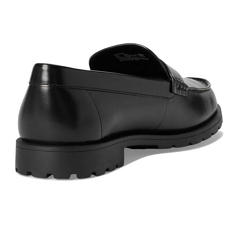 COACH ブラック ローファー COACH（コーチ） COACH Jocelyn レザー Loafer レディース ローファー