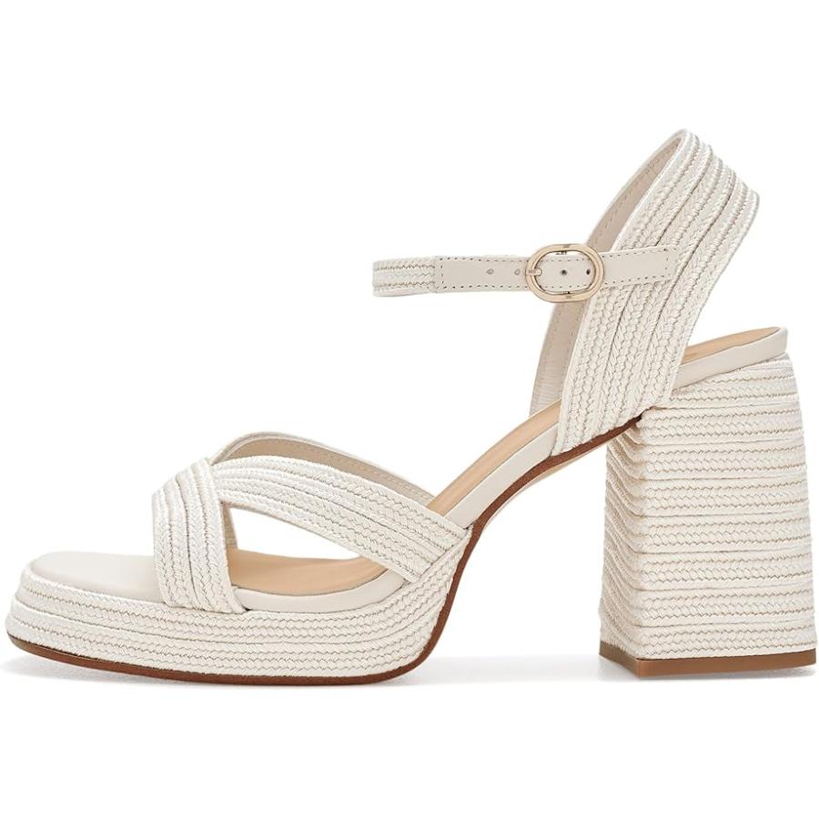 スタイン（MYSTERY RANCH） CASTANER Valle Metallic Sandal レディース ヒール パンプス Whiteの画像